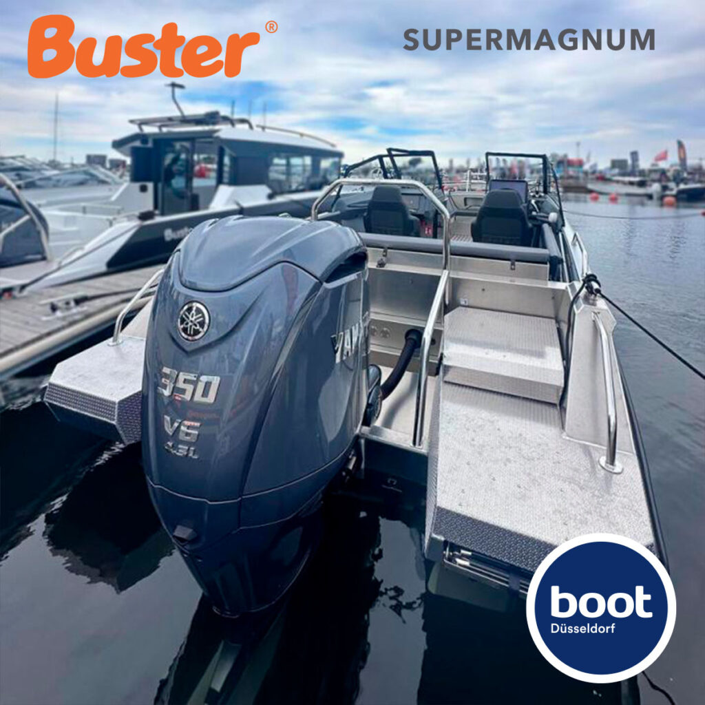 Buster SuperMagnum with Yamaha F350