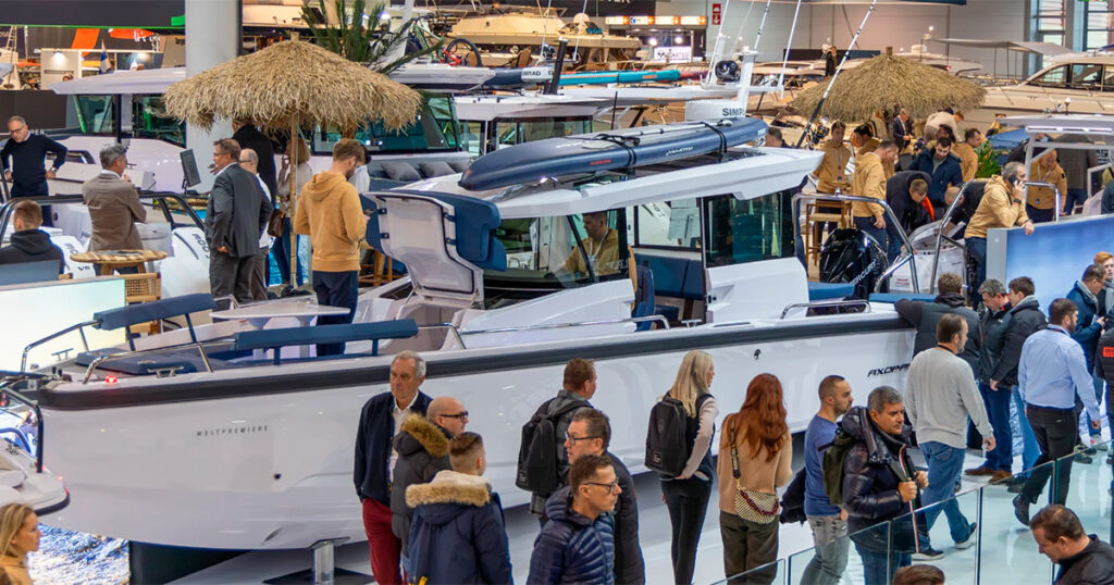 Axopar Boats at the boot Düsseldorf 